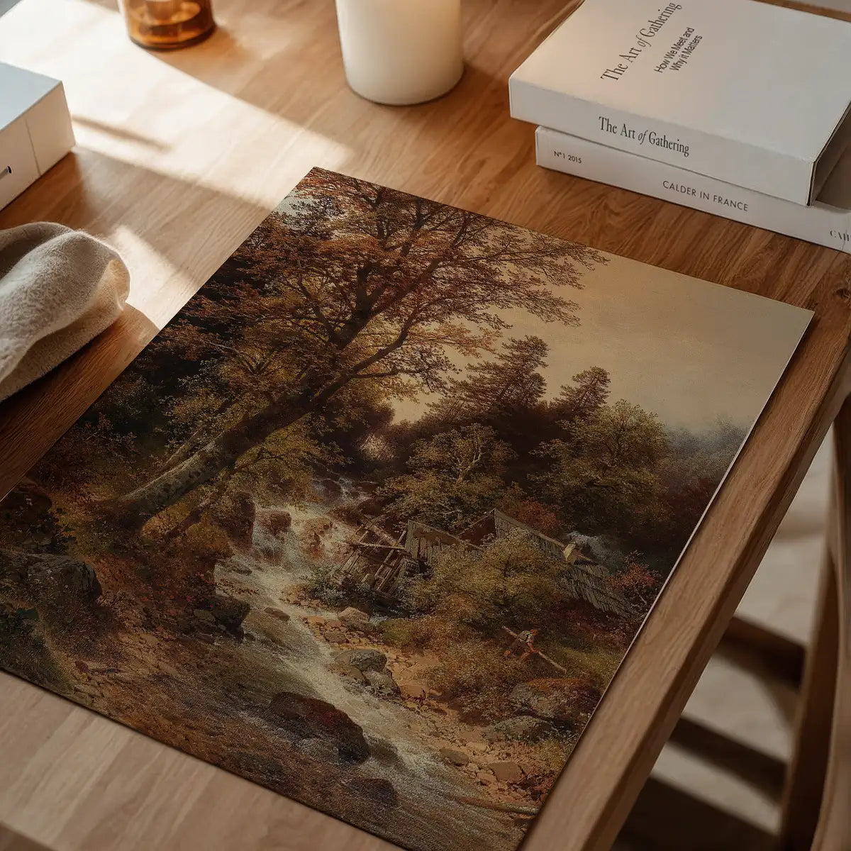 Waldmühle bei Windischgarsten by Carl Hasch Poster Print