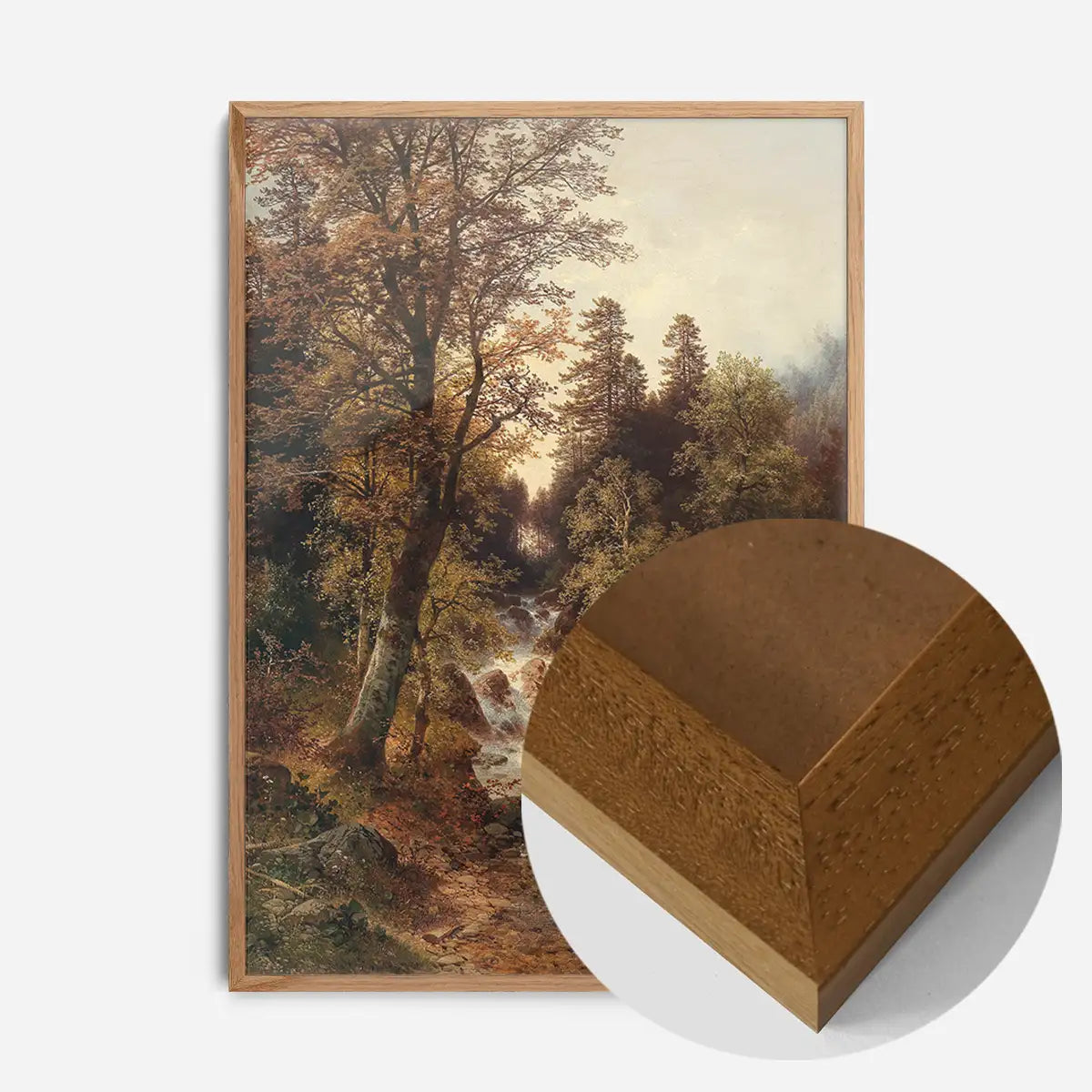 Waldmühle bei Windischgarsten by Carl Hasch Poster Print