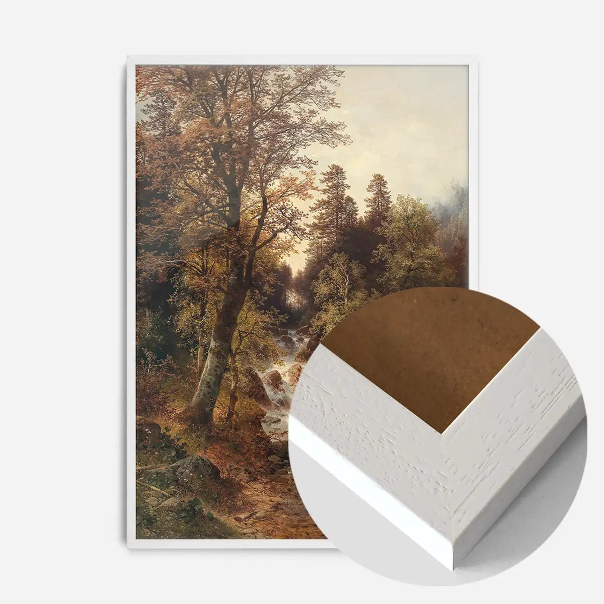 Waldmühle bei Windischgarsten by Carl Hasch Poster Print
