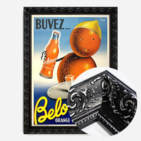 Vintage Belorange Orange Soda French Design Poster Print