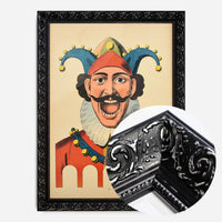 Vintage French Target Practice Poster Jester Print