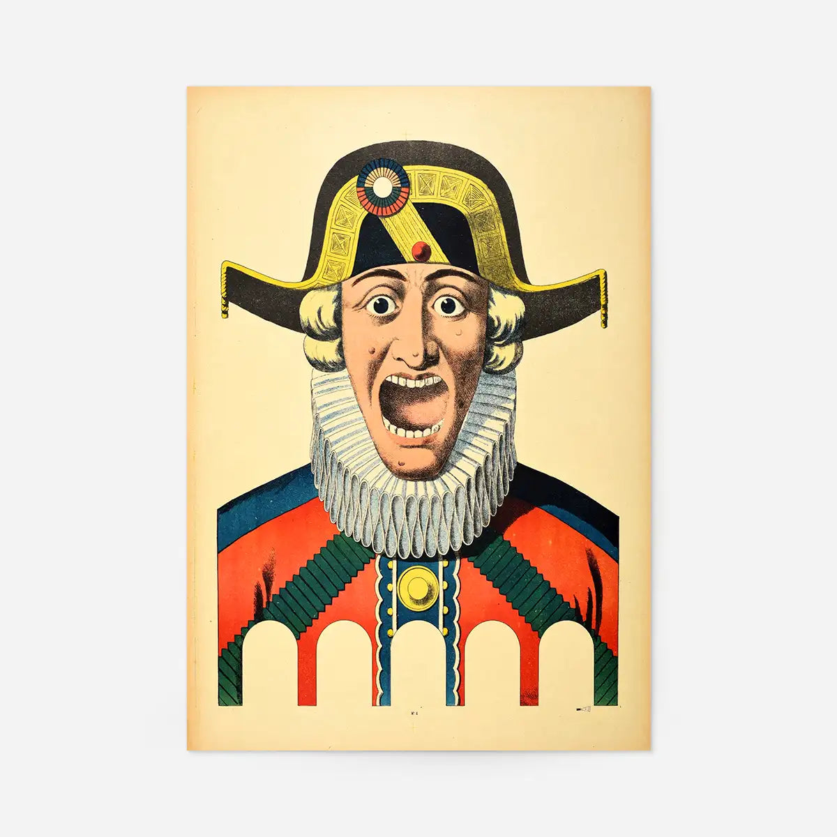 Vintage French Target Practice Poster Print