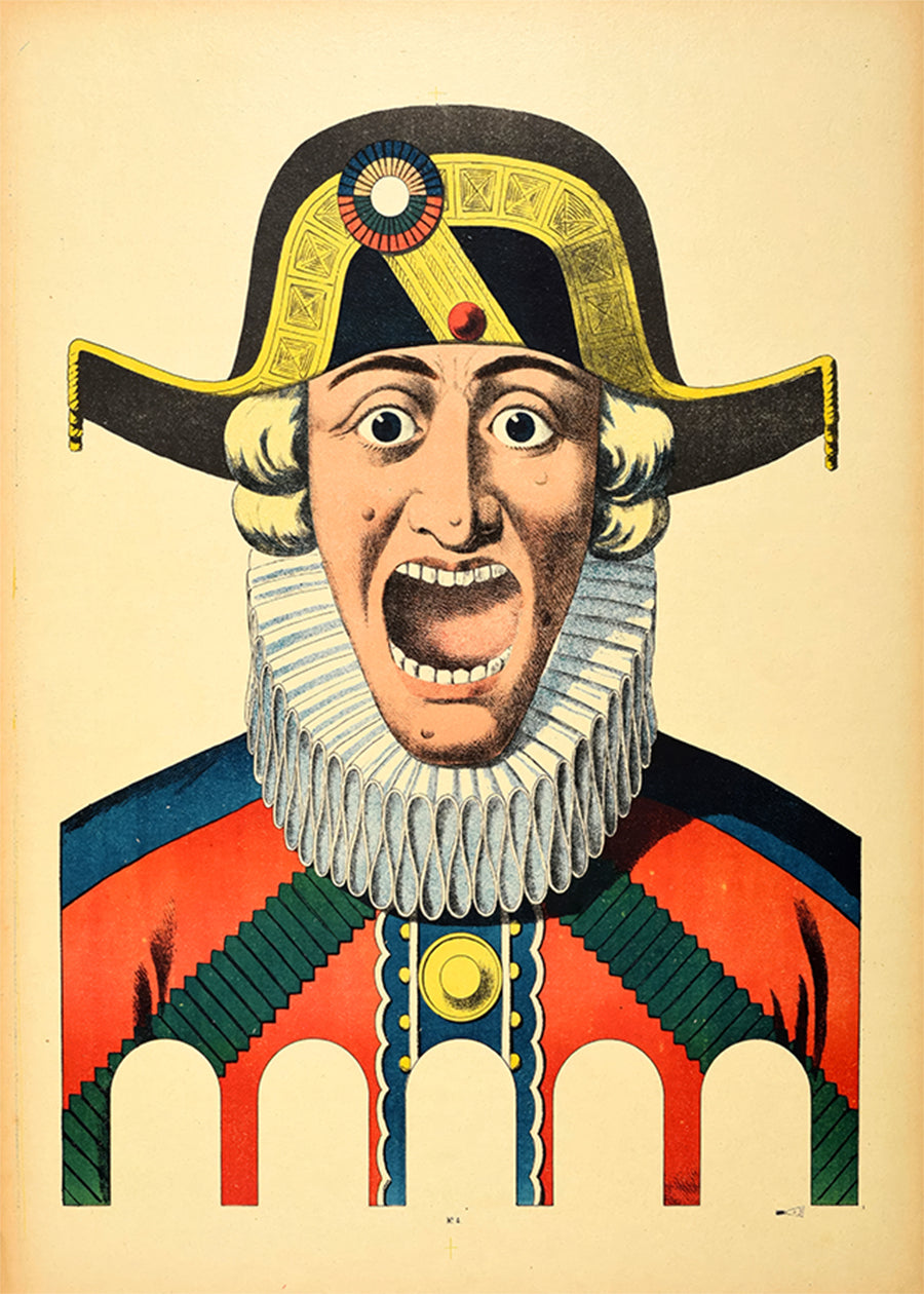 Vintage French Target Practice Poster Print