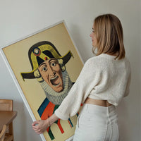 Vintage French Target Practice Poster Print