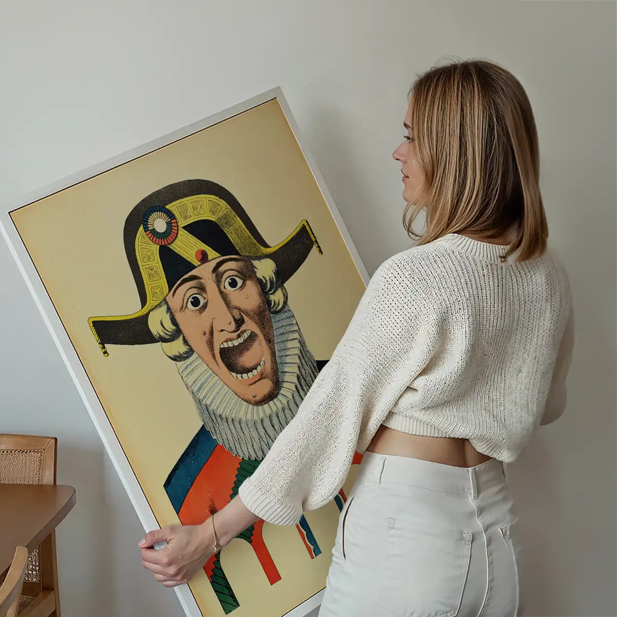 Vintage French Target Practice Poster Print