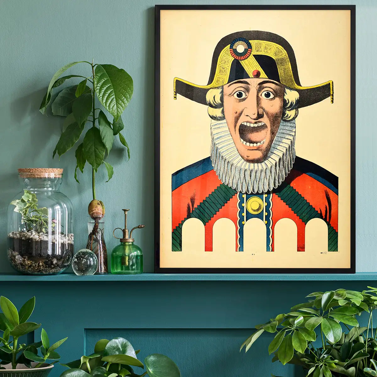 Vintage French Target Practice Poster Print