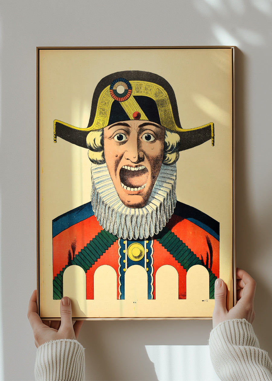 Vintage French Target Practice Poster Print