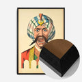 Black Wood Frame