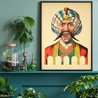 Vintage French Target Practice Poster Print