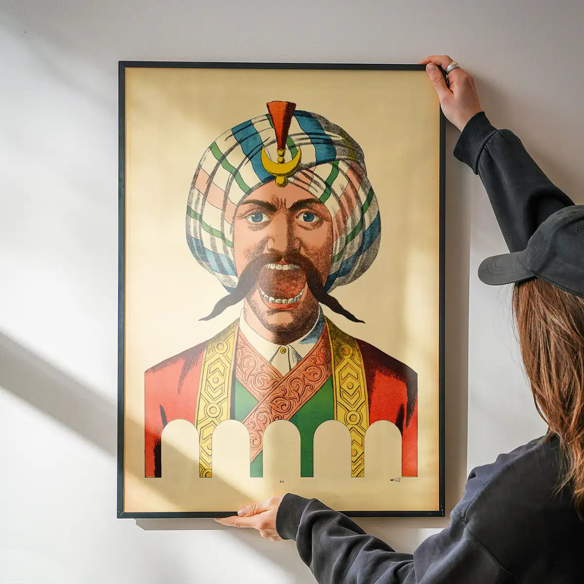 Vintage French Target Practice Poster Print