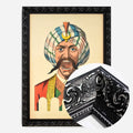 Black Ornate Frame