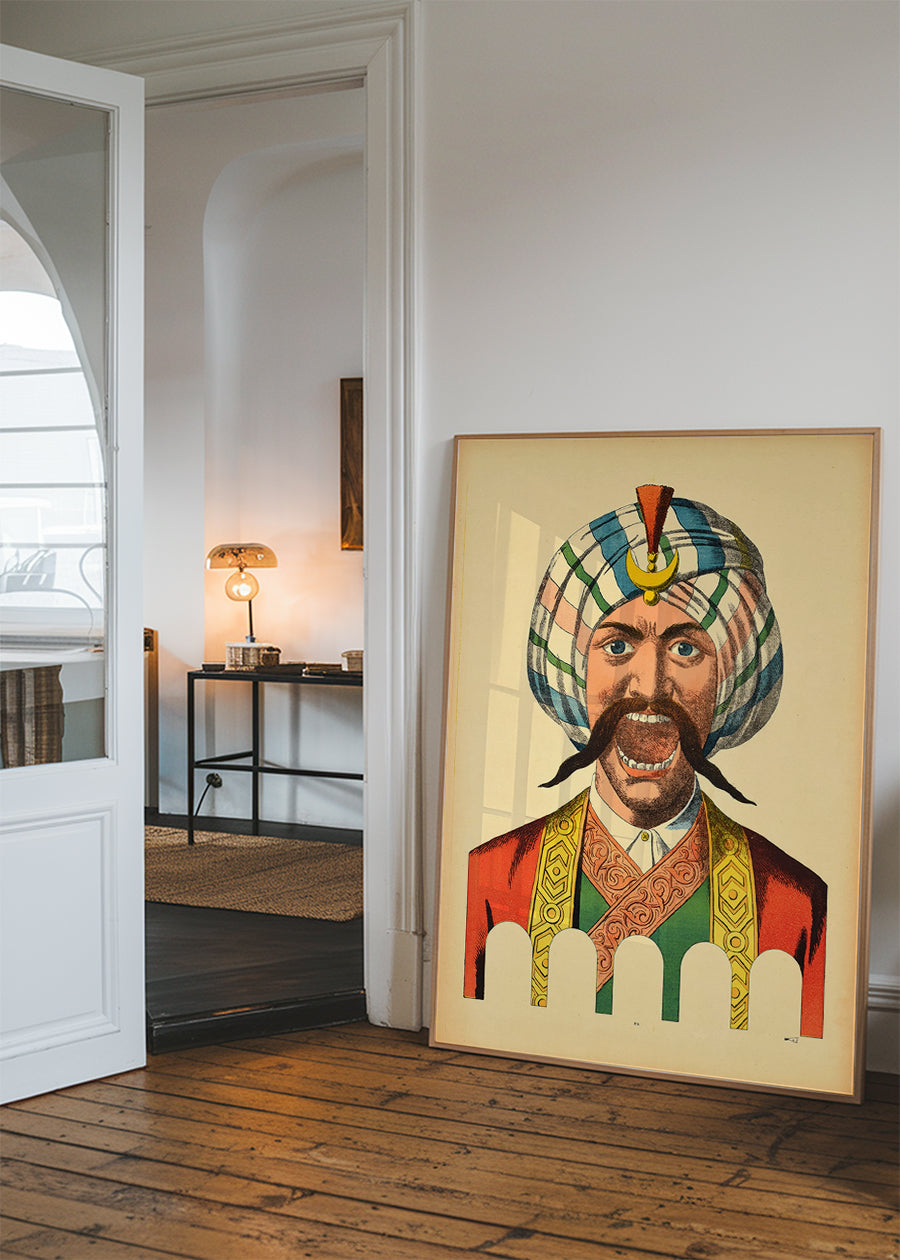 Vintage French Target Practice Poster Print