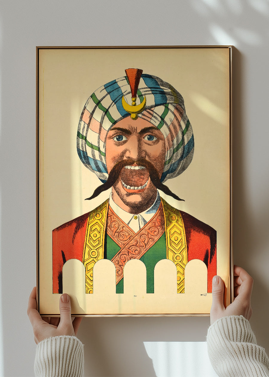 Vintage French Target Practice Poster Print