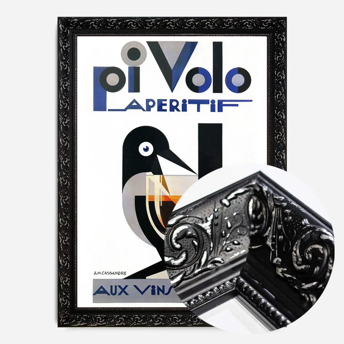 Pi Volo Aperetif French Design Poster Print