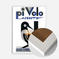 Pi Volo Aperetif French Design Poster Print