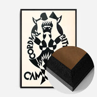 Black and White Campari Bitter Cordial Fortunato Depero Poster Print