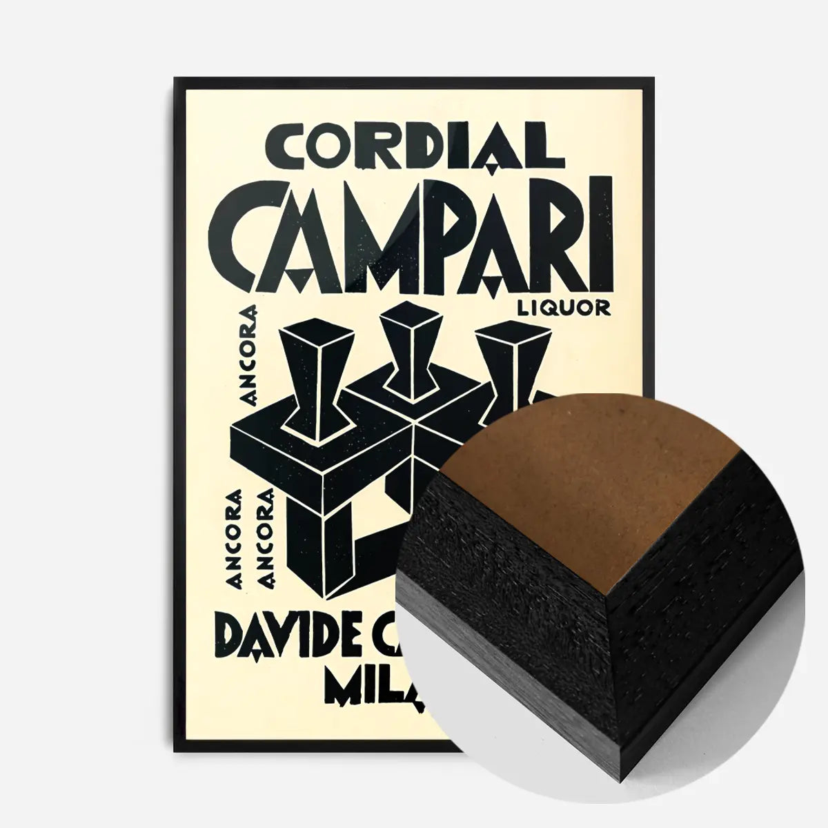 Campari Cordial Fortunato Depero Italian Futurist Print