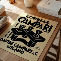 Campari Cordial Fortunato Depero Italian Futurist Print