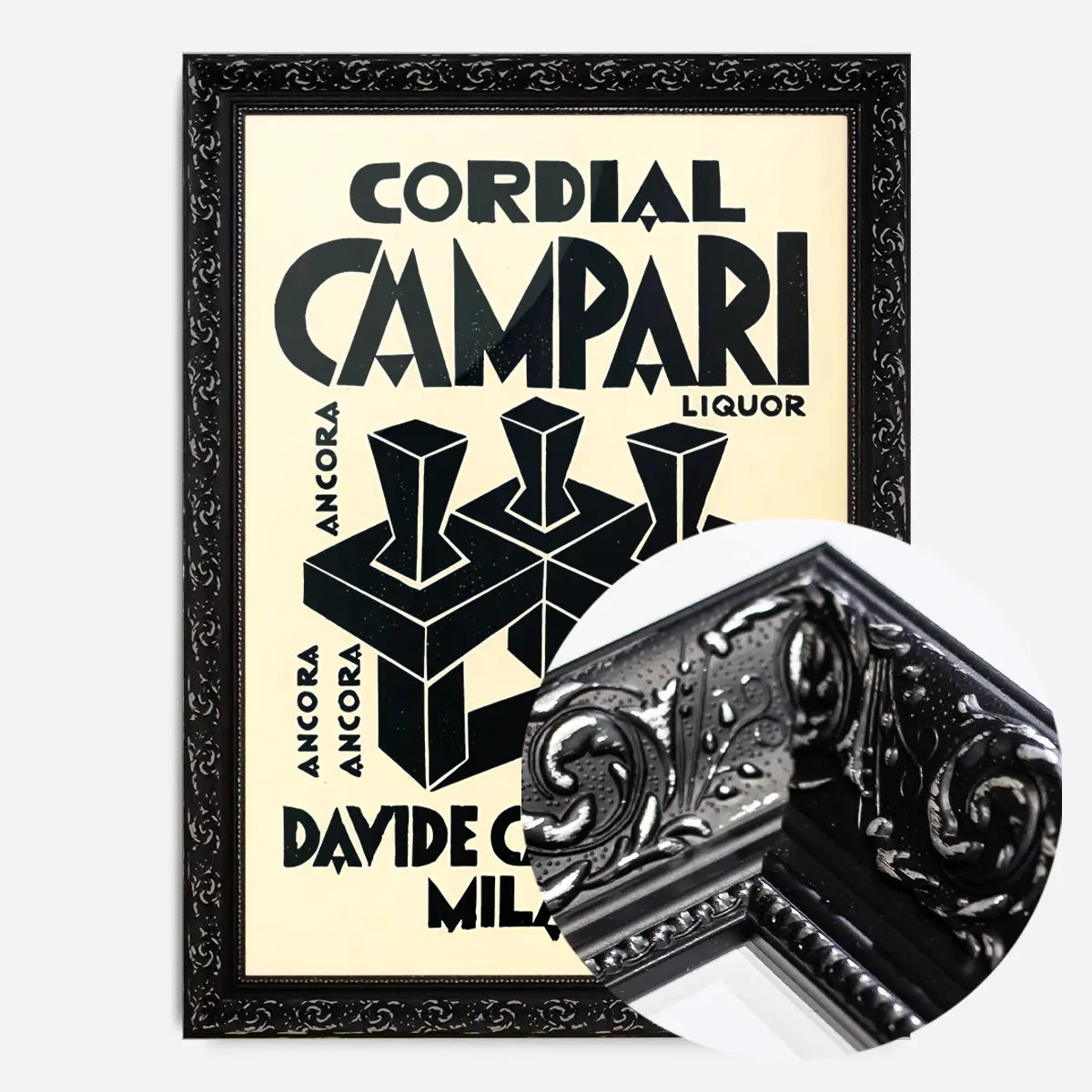 Campari Cordial Fortunato Depero Italian Futurist Print