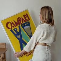 Yello Campari Cordial Liquor Poster Print
