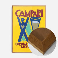 Yello Campari Cordial Liquor Poster Print