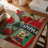 Photorealistic Campari Bottles Poster Print