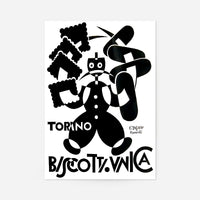 Torino Biscotti Fortunato Depero Graphic Design Poster Print