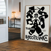 Torino Biscotti Fortunato Depero Graphic Design Poster Print