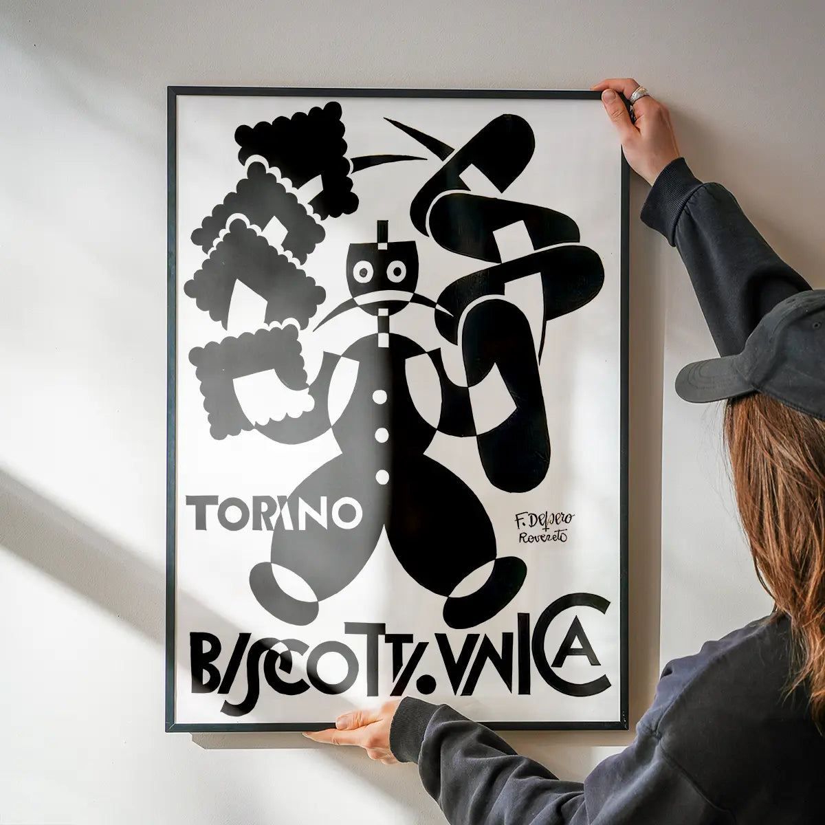 Torino Biscotti Fortunato Depero Graphic Design Poster Print