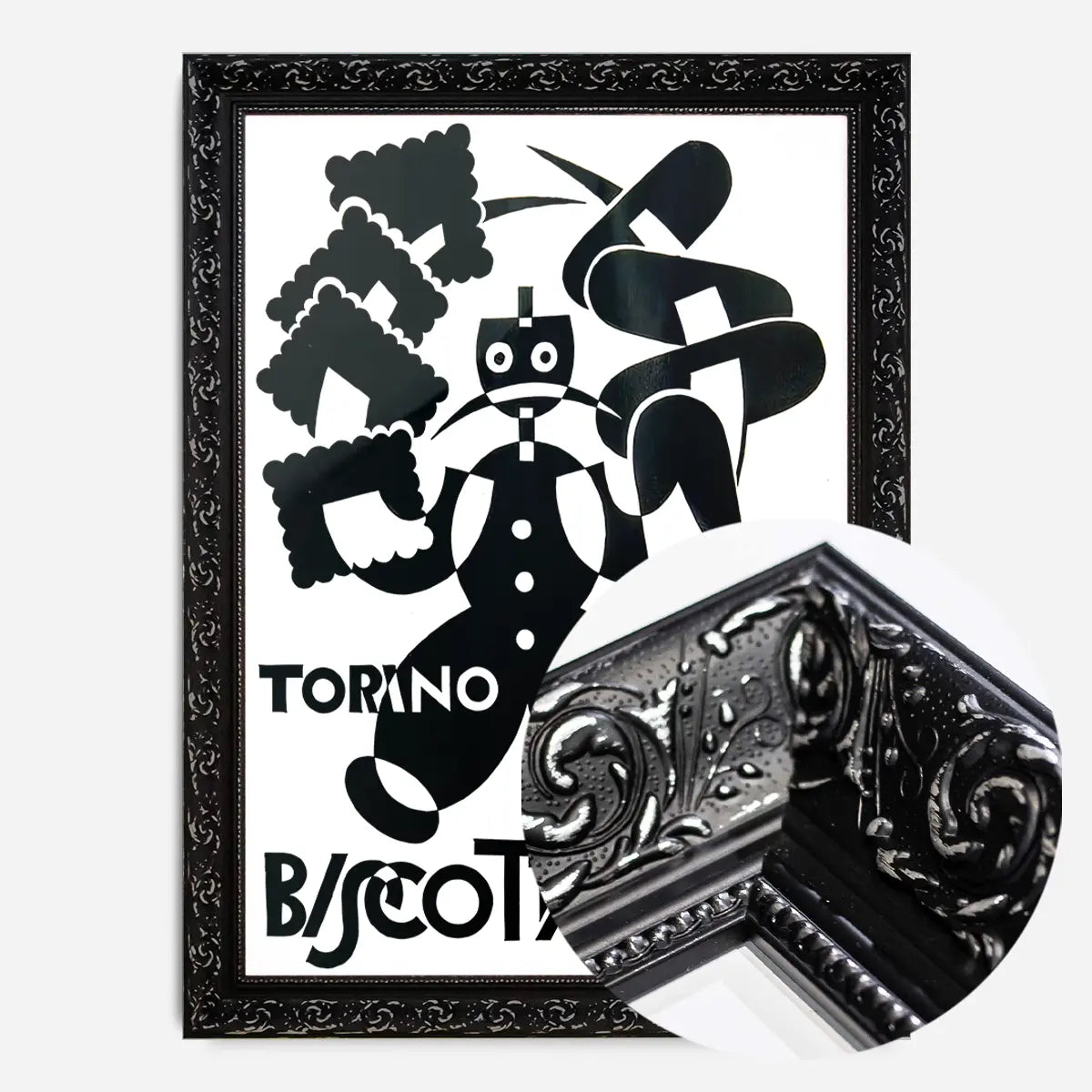 Torino Biscotti Fortunato Depero Graphic Design Poster Print