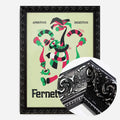 Black Ornate Frame