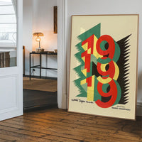 191919 Fortunato Depero Poster Typography Print