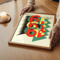 191919 Fortunato Depero Poster Typography Print