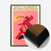 Teatro Futurista Fortunato Depero Design Poster Print