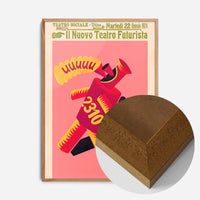 Teatro Futurista Fortunato Depero Design Poster Print