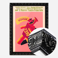Teatro Futurista Fortunato Depero Design Poster Print