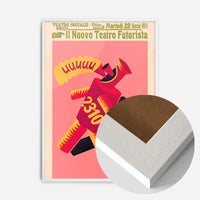 Teatro Futurista Fortunato Depero Design Poster Print