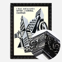 Bitter e Cordial Campari Fortunato Depero Design Poster Print