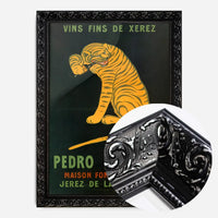 Pedro Domeco Vintage Sherry Tiger Poster Print