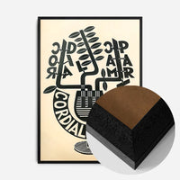 Cordial Campari Glass Fortunato Depero Design Print