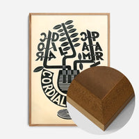 Cordial Campari Glass Fortunato Depero Design Print