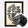Black Ornate Frame