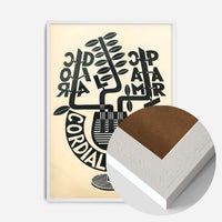 Cordial Campari Glass Fortunato Depero Design Print
