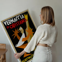 Vernaccia di Oristano Vintage Alcohol Design Poster Print