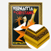 Vernaccia di Oristano Vintage Alcohol Design Poster Print