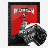 Red Fernet Branca Typography Design Poster Print