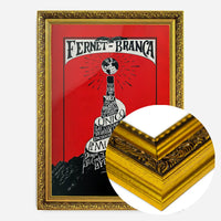 Red Fernet Branca Typography Design Poster Print