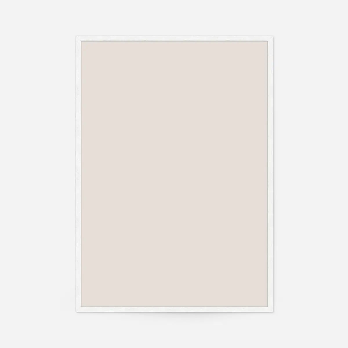 White Wood Frame