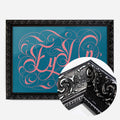 Black Ornate Frame