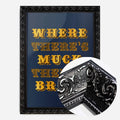 Black Ornate Frame
